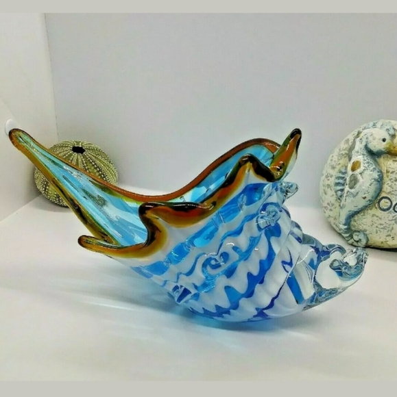 Other - Hand Blown Glass Seashell